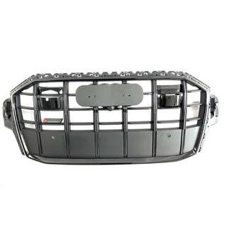 Frontgrill RSQ-Style (2020+, mattsvart) Audi Q7 2015–2026