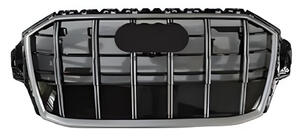 Audi Q7 2015–2026 Frontgrill RSQ-Style (2020+, mattsvart med krom) foto 1