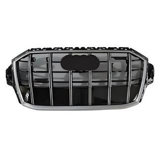 Frontgrill RSQ-Style (2020+, mattsvart med krom) Audi Q7 2015–2026