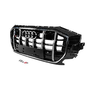 Frontgrill SQ-Style (2018-2023, svart med krom) foto 2