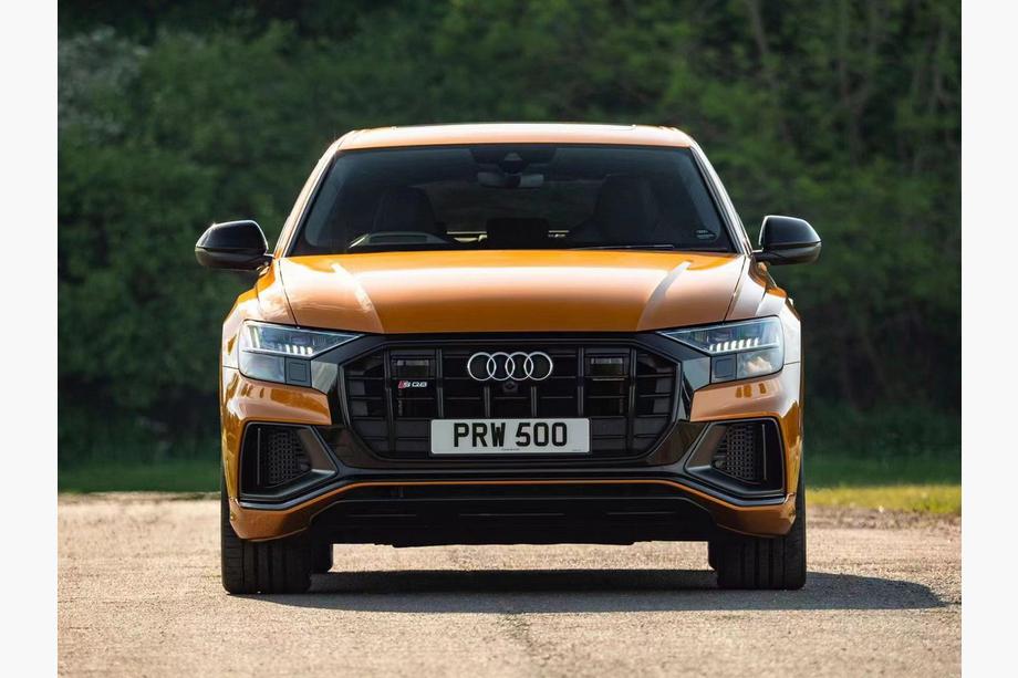 Audi Q8 2018– Främre grill SQ-Style (2018-2023, svart) Image