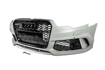 Audi A6 C7 2011–2017 Främre stötfångare med svart RS6-Style grill (2011-2014) foto 3