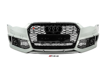Audi A6 C7 2011–2017 Främre stötfångare med svart RS6-Style grill (2014–2017) foto 1