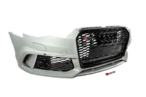 Audi A6 C7 2011–2017 Främre stötfångare med svart RS6-Style grill (2014–2017) foto 4
