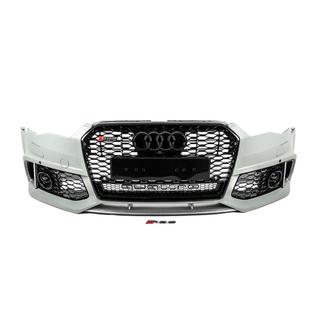 Främre stötfångare med svart RS6-Style grill (2014–2017) Audi A6 C7 2011–2017 foto 1