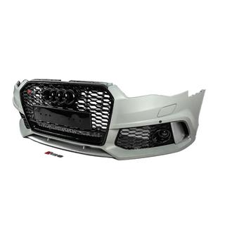 Främre stötfångare med svart RS6-Style grill (2014–2017) Audi A6 C7 2011–2017 foto 3