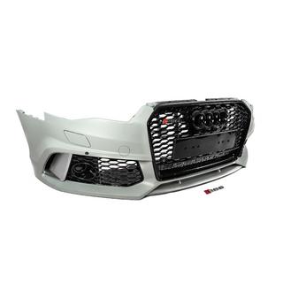 Främre stötfångare med svart RS6-Style grill (2014–2017) Audi A6 C7 2011–2017 foto 4