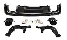 Audi A4 B9 2015–2024 Bakre diffuser med avgasändrör RS-Style V-1 (2019-2024) foto 1