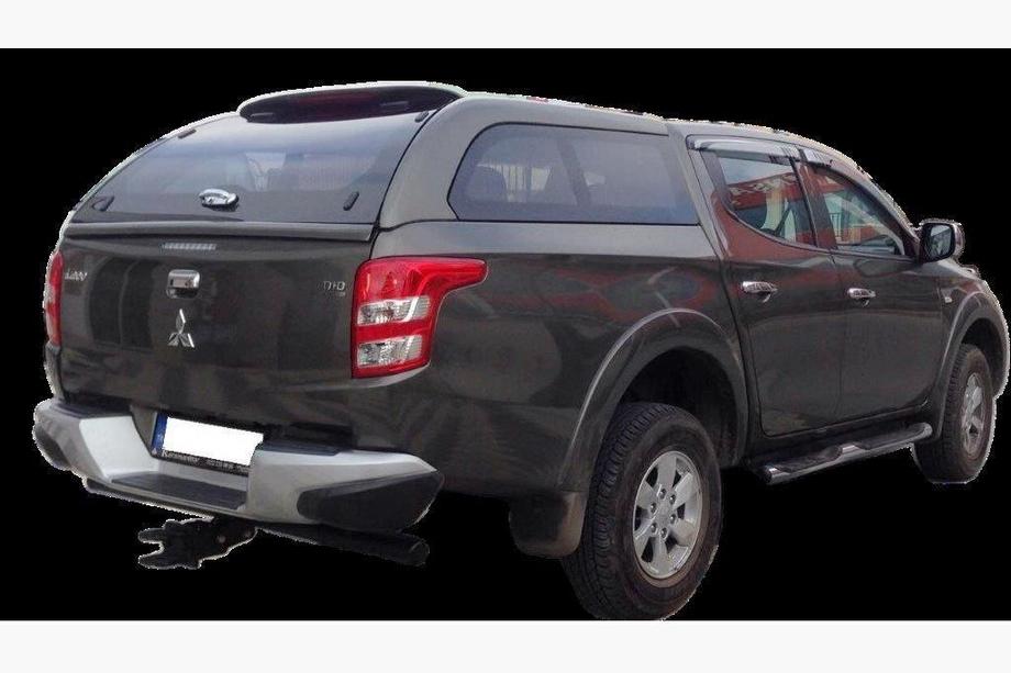 Mitsubishi L200 2015–2024 Flakkåpa med fönster Image