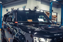 Land Rover Defender 2019– Vindrutevisir med 4 LED foto 1