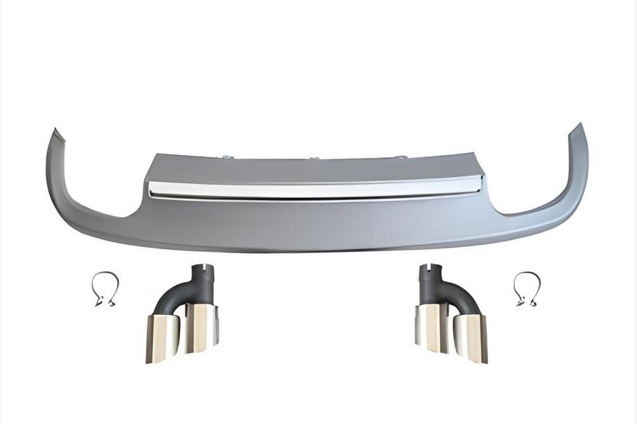 Audi A5 2016–2025 Bakre diffuser med avgasändrör S-Style (2016-2019, 4-dörrars) Image