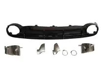 Audi A6 C7 2011–2017 Bakre diffuser med RS-Style V-1 avgasändrör (2011-2014) foto 1