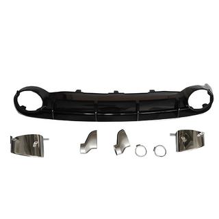 Bakre diffuser med RS-Style V-1 avgasändrör (2011-2014) Audi A6 C7 2011–2017
