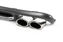 Audi A6 C7 2011–2017 Bakre diffuser med avgasutblås RS-Style V-2 (2011-2014) foto 6