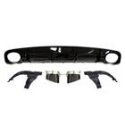 Audi A6 C7 2011–2017 Bakre diffuser med avgasändrör RS-Style V- 1 (2014-2017, Sport) foto 2