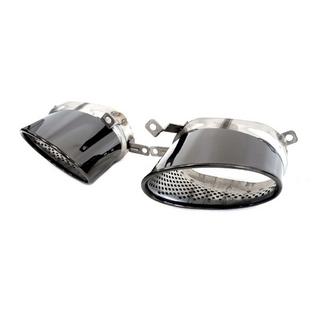 Bakre diffuser med avgasändrör RS-Style V- 1 (2014-2017, Sport) Audi A6 C7 2011–2017 foto 3