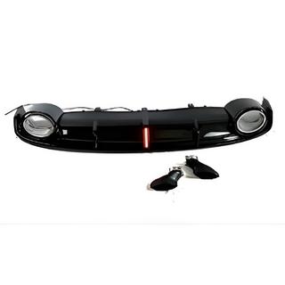 Bakre diffuser med avgasändrör RS-Style (2010-2014, Sport)