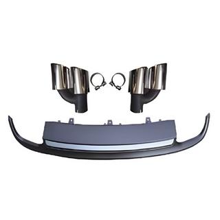 Bakre diffuser med RS-Style avgasändrör (2010-2014, dubbla utblås)