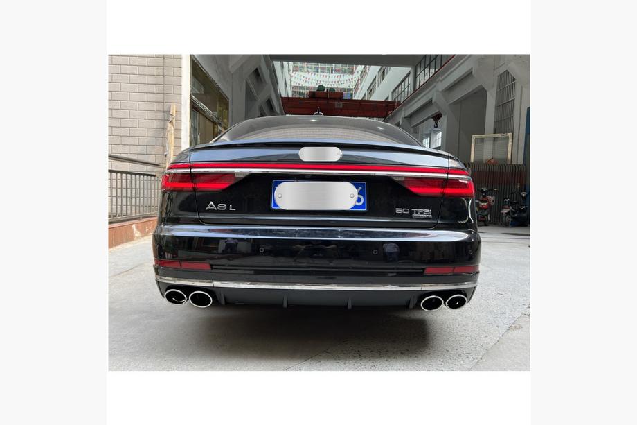 Audi A8 2018– Bakdiffusor med avgasändrör S-Style (2018-2021) Image