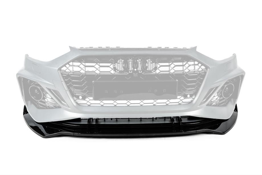 Audi A4 B9 2015–2024 Främre läppspoiler V-3 (2019-2024) Image