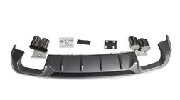 Audi A3 2012–2020 Bakre diffuser med avgasändrör V-2 (för S/S-Line, 2016-2020) foto 1
