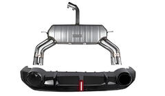 Audi A3 2020– Bakre diffuser med RS-Style avgasändrör foto 1