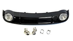 Audi A4 B8 2007–2015 Bakre diffuser med RS-Style avgasändrör (2007-2011) foto 1