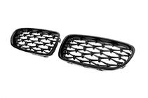 BMW 5-serien F10/F11 2010–2016 Njurgaller Diamond Black (svart högglans) foto 6