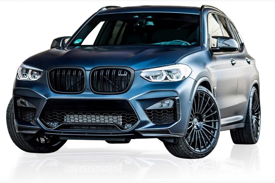 BMW X3 G01 2018– M-Look njurgaller (högblank svart) Image