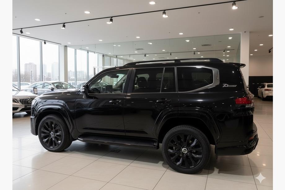Toyota Land Cruiser 300 2021– Skärmbreddare VXR Svart färg Foto 3