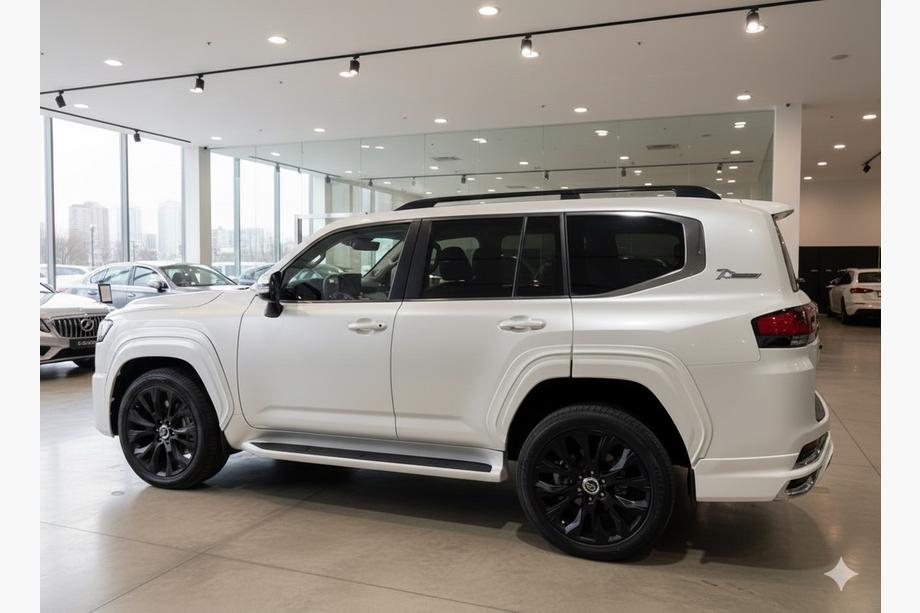 Toyota Land Cruiser 300 2021– Skärmbreddare VXR Svart färg Foto 2