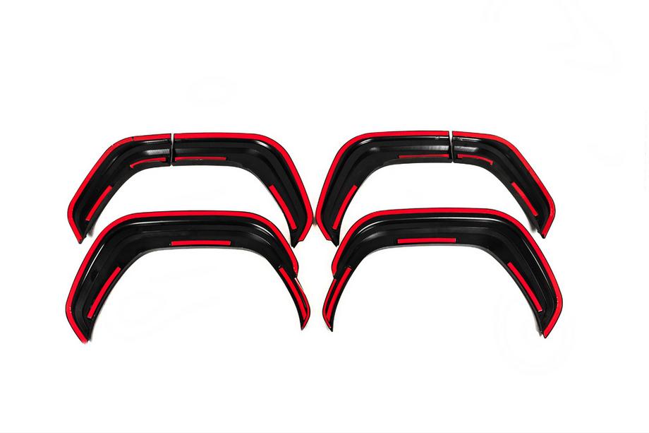 Toyota Land Cruiser 300 2021– Skärmbreddare VXR Svart färg Foto 10