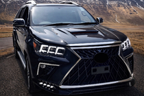 Toyota Hilux 2015– Strålkastare Lexus-design V2 2015-2019 (2 st.) foto 2