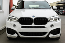 BMW X6 F16 2014–2019 Njurgaller M-Look (svart högglans) foto 1