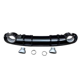 Bakre diffuser S-Style (2015-2019, mattsvart)