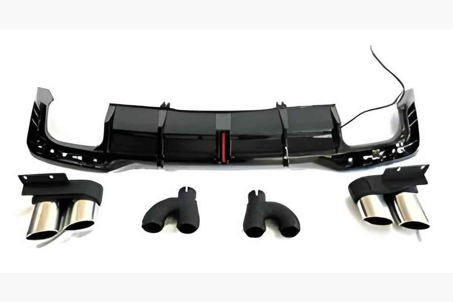 Audi A5 2016–2025 Bakre diffuser med RS-Style avgasändrör (2020-2025) Image