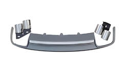 Audi A4 B8 2007–2015 Bakre diffuser med avgasändrör S-Style (2007-2011) foto 1