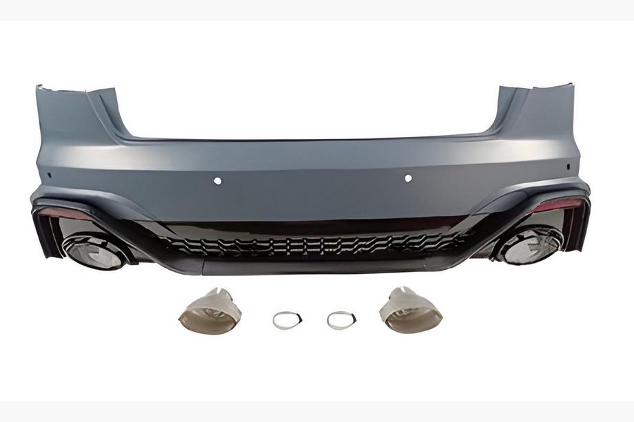 Audi A4 B9 2015–2024 Bakre stötfångare komplett (2019-2024) Image