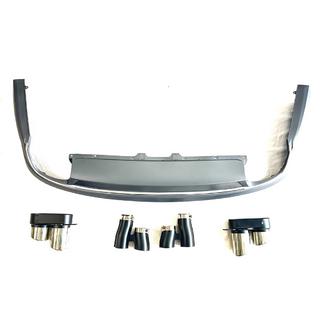 Bakre diffuser med avgasutblås S-Style (2014-2018) Audi A8 2010–2018