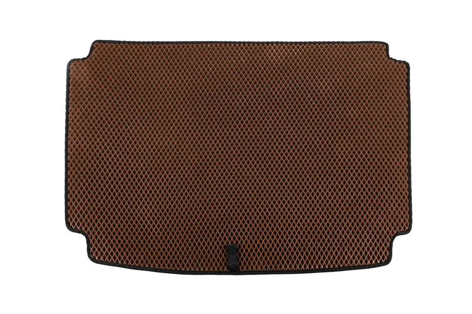Kia Niro 2016–2021 EVA bagagerumsmatta (E-Niro 2018-2022, med subwoofer, Brun) Image