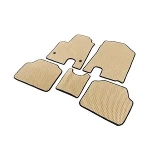 EVA bilmattor för kupé (E-Niro 2018-2022, Beige) foto 2