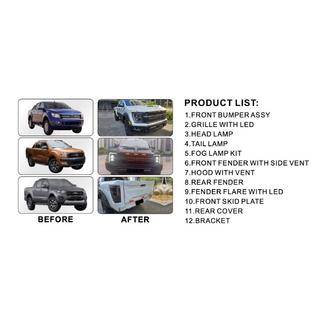 Karosserikit (F150 Raptor 2023 design) foto 3
