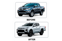 Mitsubishi L200 2015–2024 Facelift-uppgraderingssats 2020 (sats) foto 2