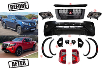 Nissan Navara/NP300 2016– Facelift-uppgraderingskit till 2021 (för 2015–2020) foto 2