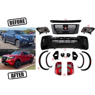 Facelift-uppgraderingskit till 2021 (för 2015–2020) Nissan Navara/NP300 2016– foto 2