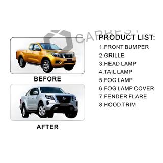 Facelift-uppgraderingskit till 2021 (för 2015–2020) Nissan Navara/NP300 2016– foto 3