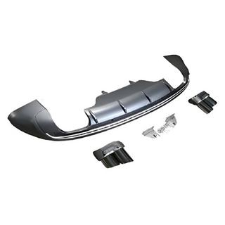 Bakre diffuser med avgasändrör QS-Style Audi Q5 2008–2017
