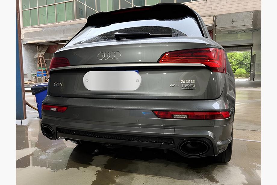 Audi Q5 2008–2017 Bakre diffusor med avgasändrör QRS-Style Foto 1