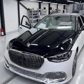 Restylingkit för W223 Maybach (med dörrhandtag och insatser) foto 4