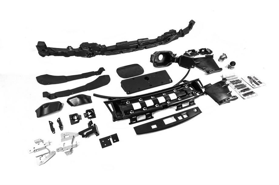 Mercedes S-class W221 2005–2013 Restylingkit för W223 Maybach (med dörrhandtag och insatser) Foto 54
